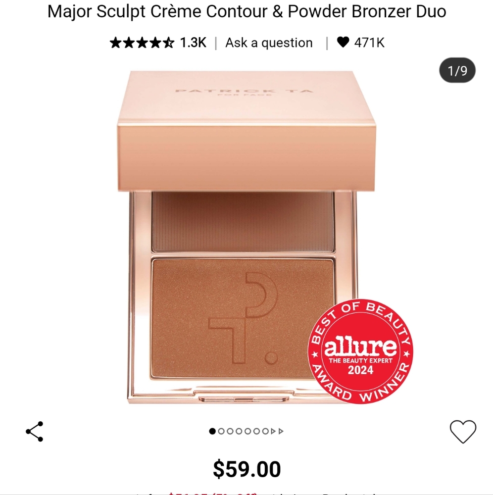 Patrick Ta She's Bronzed NEW IN BOX